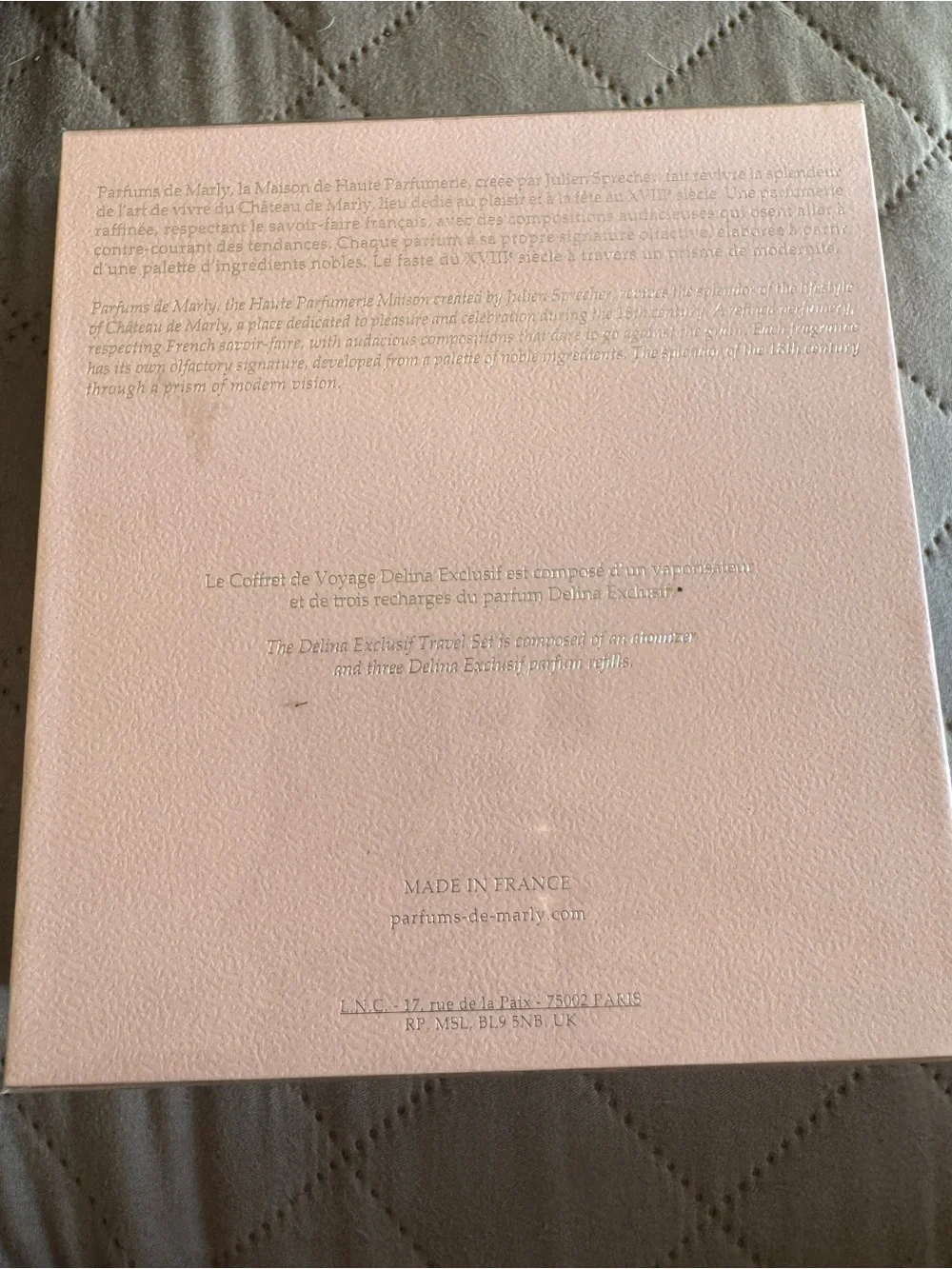 Parfums de Marly Delina Exclusif Travel Set Sealed